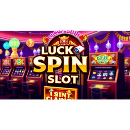 Lucky Spin Slot: Şansınızı Döndürün ve Büyük Kazançlar Elde Edin